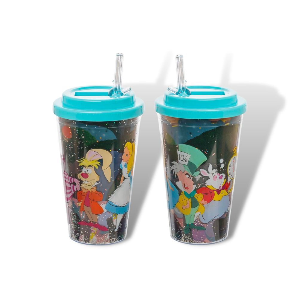 Disney Plastic Tumbler with Straw - Minnie Mouse Icon Polka
