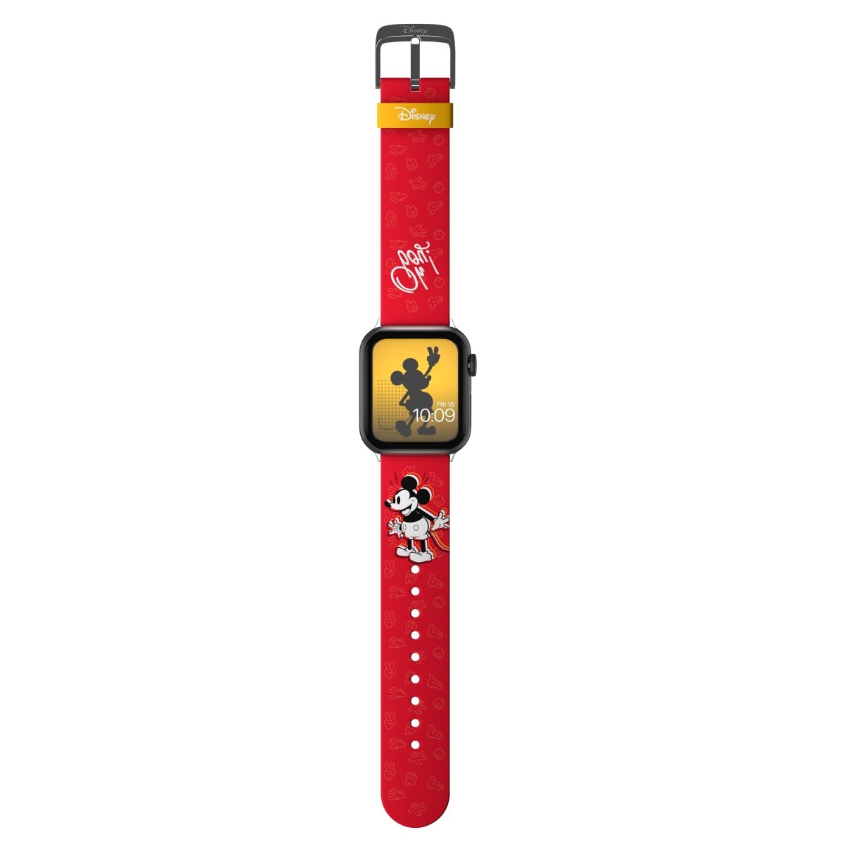 Mickey Mouse - Vintage Icon Disney Smartwatch Band by MobyFox