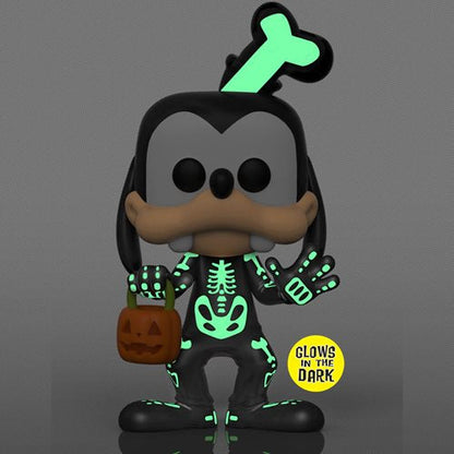 Disney Skeleton Goofy Glow-in-the-Dark Pop! Vinyl Figure 1221 - The Mouse Merch Box