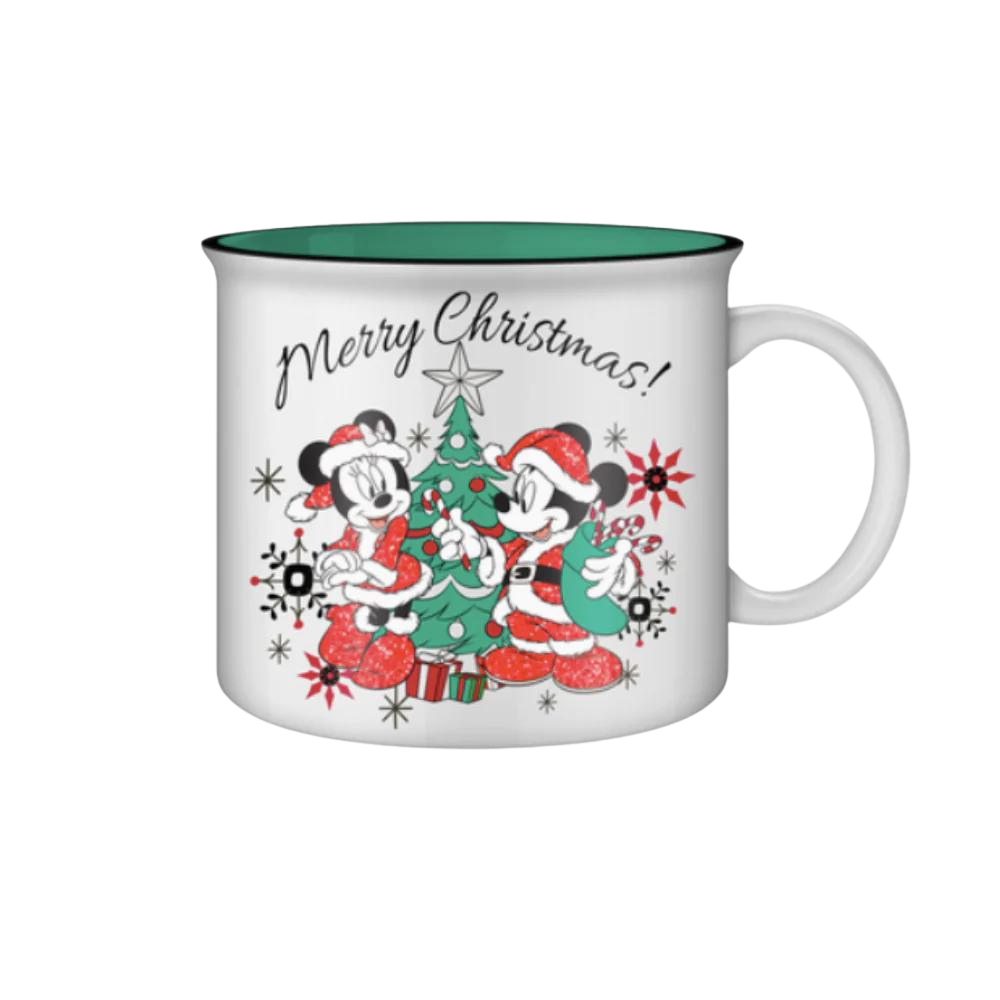 Mickey and Minnie Holiday Mug - The Mouse Merch Box